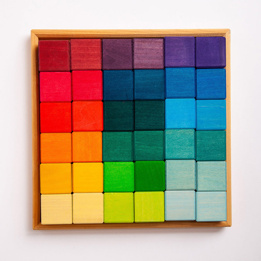 Grimm's Mosaic Rainbow 36 Pieces