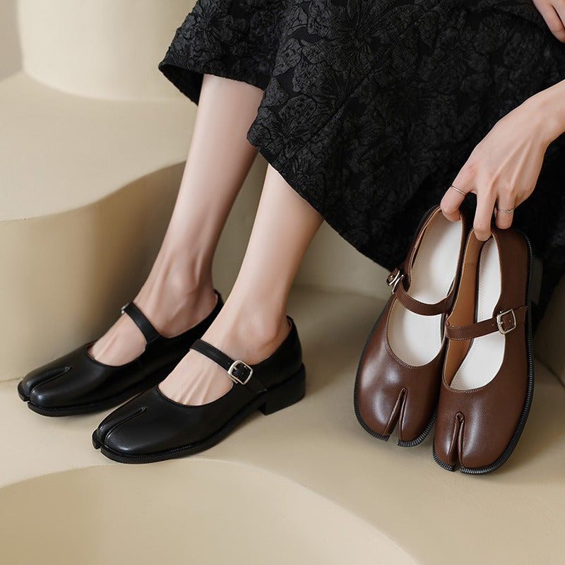 Women's Mary Jane Low Heel Shoes | Block Heel