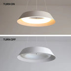 Nordic LED Chandelier Minimalist Dimmable Bedroom Dining Room — Pendant & Ceiling Mount 60cm