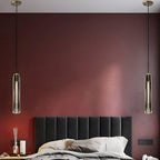 Alleva K9 Crystal Glass Pendant Light Post-Modern Bedroom Dining Room — Smoke Clear Warm Cool