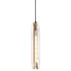 Alleva K9 Crystal Glass Pendant Light Post-Modern Bedroom Dining Room — Smoke Clear Warm Cool
