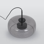 June Morden Glass Pendant Light Clear/Smoky/Amber