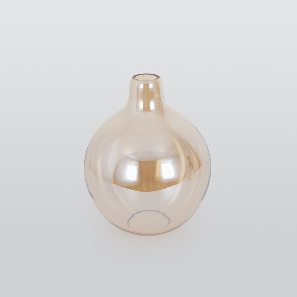 June Amber Glass Pendant Light