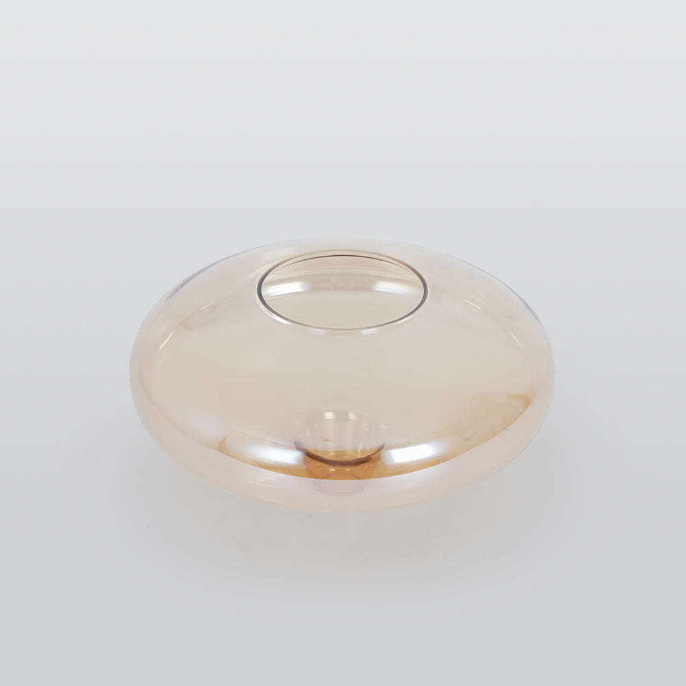 June Amber Glass Pendant Light