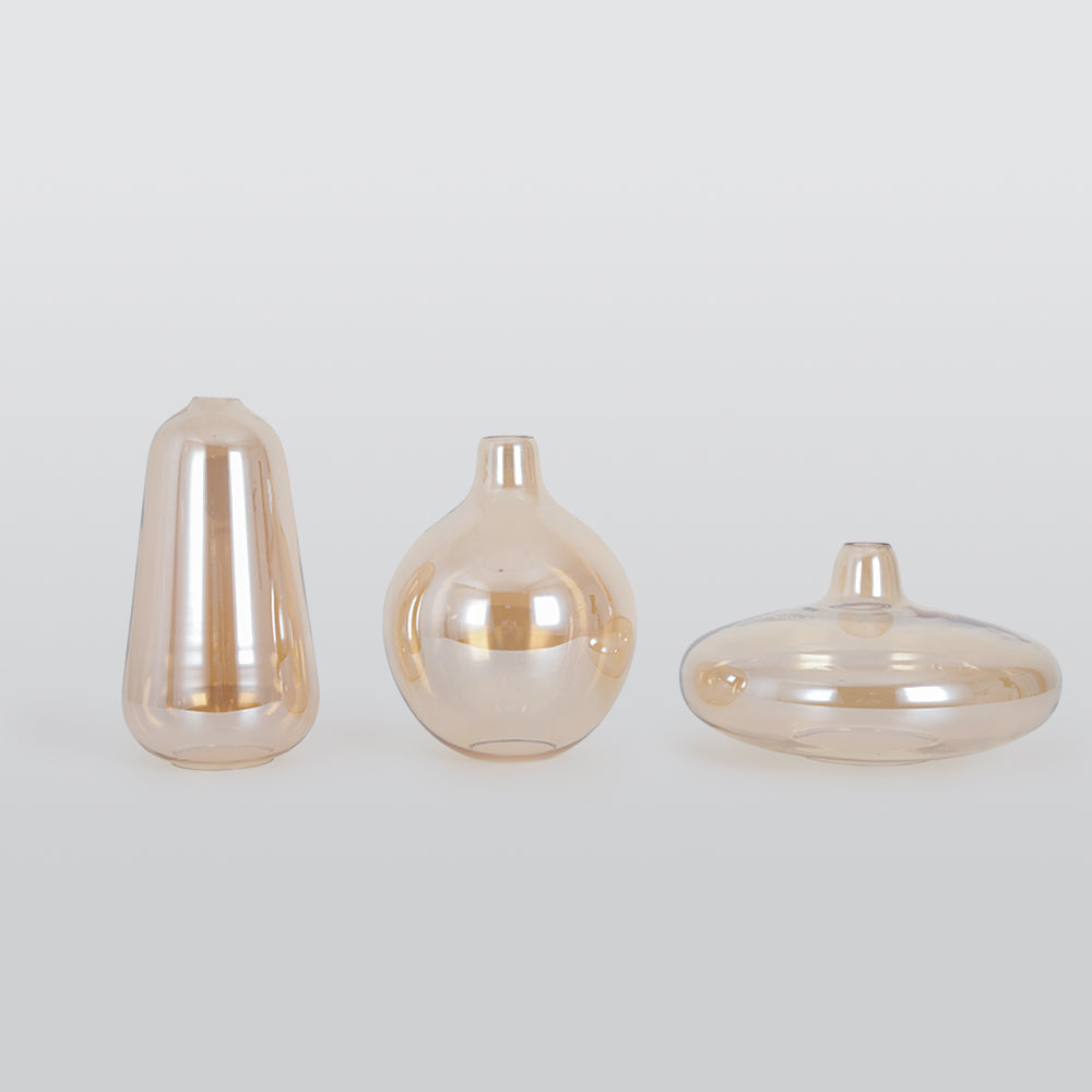 June Amber Glass Pendant Light