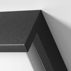 Ray Modern Minimalist Black Rectangular Metal Outdoor Wall Lamp
