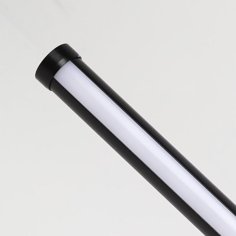 Slim Cylindrical Bedside Pendant Hanging Light Height Adjustable LED — Warm Cool White 60 to 140cm