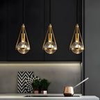Gold Nordic Dandelion-Inspired LED Pendant Light Scandinavian Dining Room Bedroom