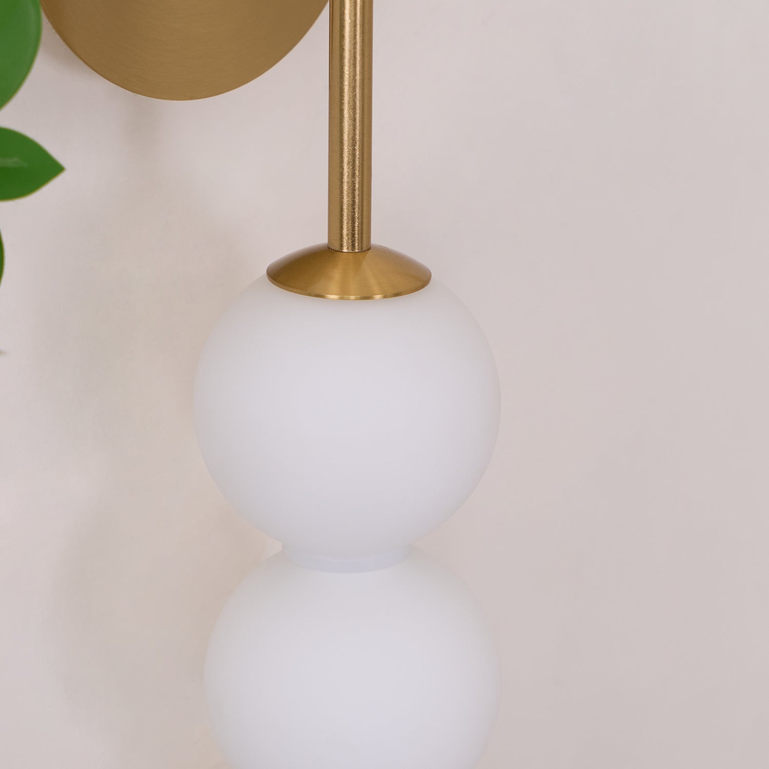 Abacus LED Wall Lamp Gold Black Ball Sconce Bedroom Living Room Restaurant