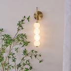 Abacus LED Wall Lamp Gold Black Ball Sconce Bedroom Living Room Restaurant