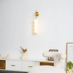 Abacus LED Wall Lamp Gold Black Ball Sconce Bedroom Living Room Restaurant