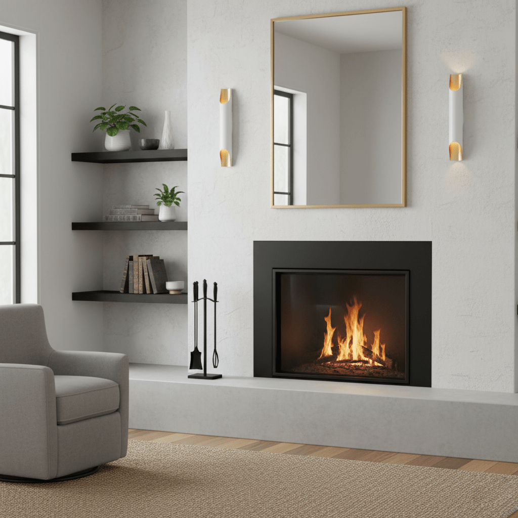 Abigali Straight Gold Wall Lamp Elegant Bedroom Hallway Living Room — Black White Gold 15 to 18 Inch