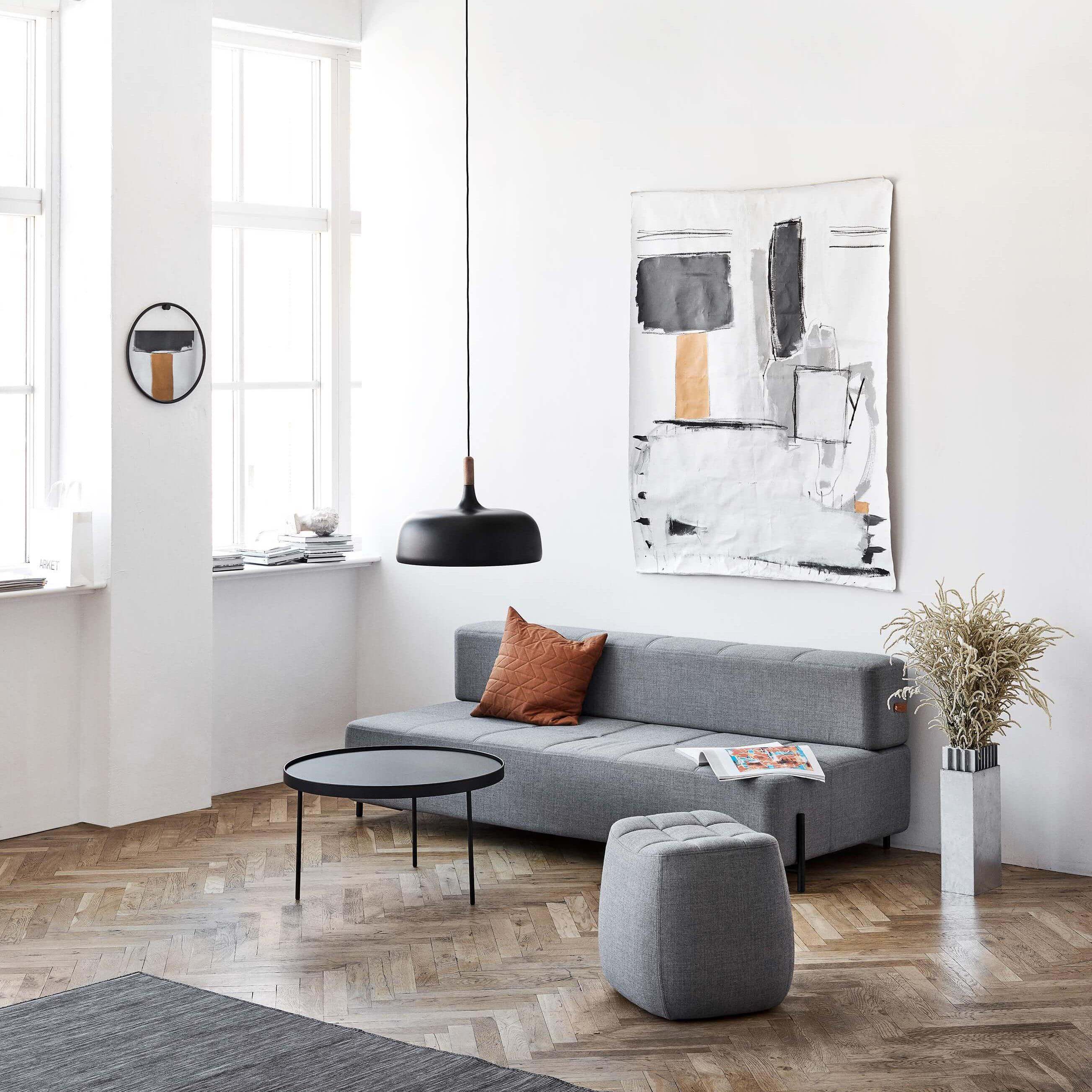 Acorn Pendant Light Metal Shade Height Adjustable Bedroom Dining Room — White Black Blue Grey Green