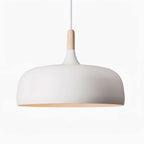 Acorn Pendant Light Metal Shade Height Adjustable Bedroom Dining Room — White Black Blue Grey Green