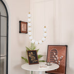 Acrylic Pearl Necklace Chandelier Brass Chrome Dimmable Bedroom Dining Room — 17 to 29 Inch