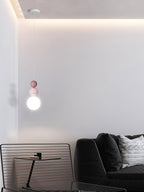 Acrylic Three Ball Pendant Lamp Modern Height Adjustable Bedroom Dining Room — 4 Colors