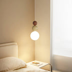 Acrylic Three Ball Pendant Lamp Modern Height Adjustable Bedroom Dining Room — 4 Colors