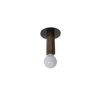 Adams Alabaster Flush Mount Ceiling Lamp Natural Stone Warm LED Bedroom Hallway — Round 2 Sizes