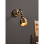 Addison Gooseneck Wall Lamp Adjustable Brass Arm LED Warm White Reading Bedroom Office