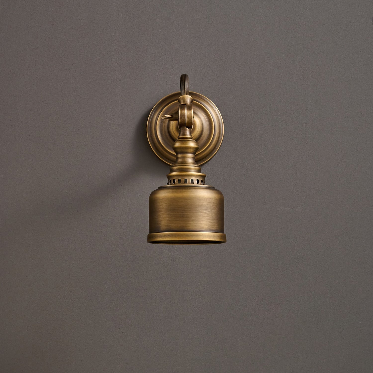 Addison Gooseneck Wall Lamp Adjustable Brass Arm LED Warm White Reading Bedroom Office