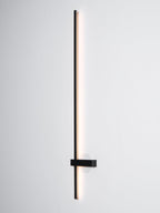 Adeline Linear Wall Sconce Dimmable Slim Bedroom Living Room Hallway — Black 23 to 47 Inch
