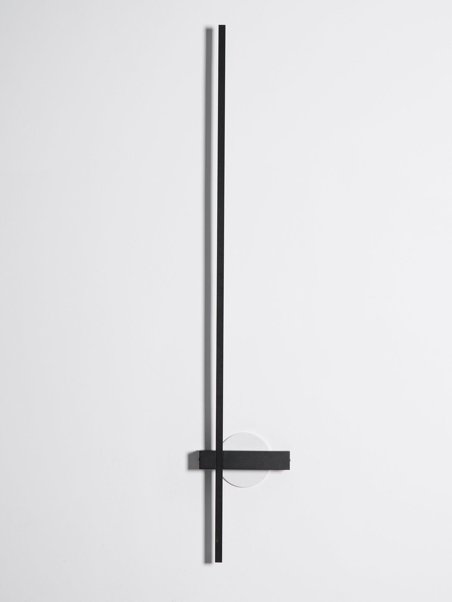 Adeline Linear Wall Sconce Dimmable Slim Bedroom Living Room Hallway — Black 23 to 47 Inch