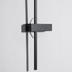 Adeline Linear Wall Sconce Dimmable Slim Bedroom Living Room Hallway — Black 23 to 47 Inch
