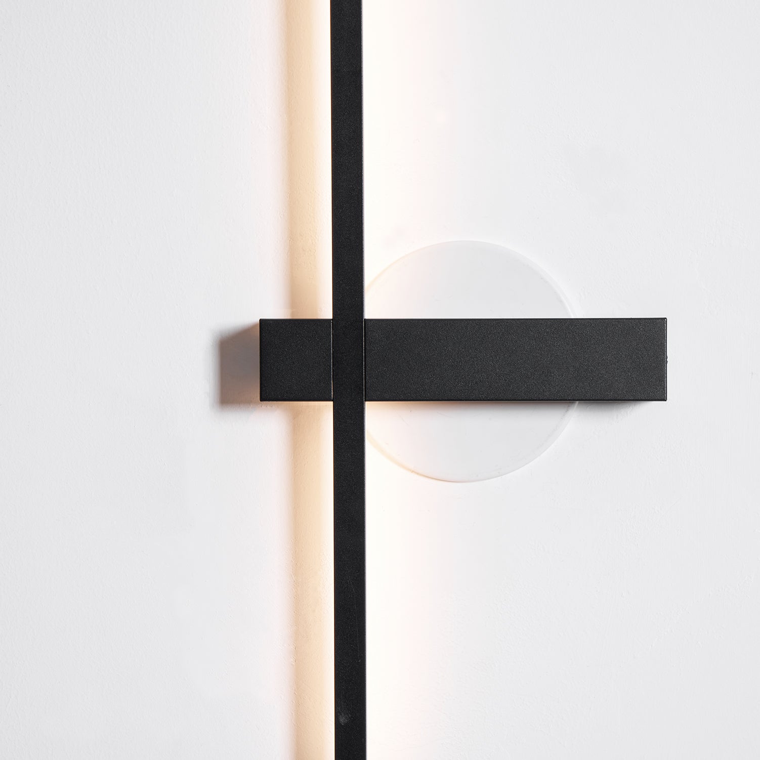 Adeline Linear Wall Sconce Dimmable Slim Bedroom Living Room Hallway — Black 23 to 47 Inch