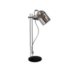 Adjustable Liftable LED Desk Lamp Height Adjustable Home Office Bedroom — Chrome Orange Green