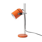 Adjustable Liftable LED Desk Lamp Height Adjustable Home Office Bedroom — Chrome Orange Green