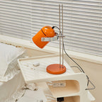Adjustable Liftable LED Desk Lamp Height Adjustable Home Office Bedroom — Chrome Orange Green