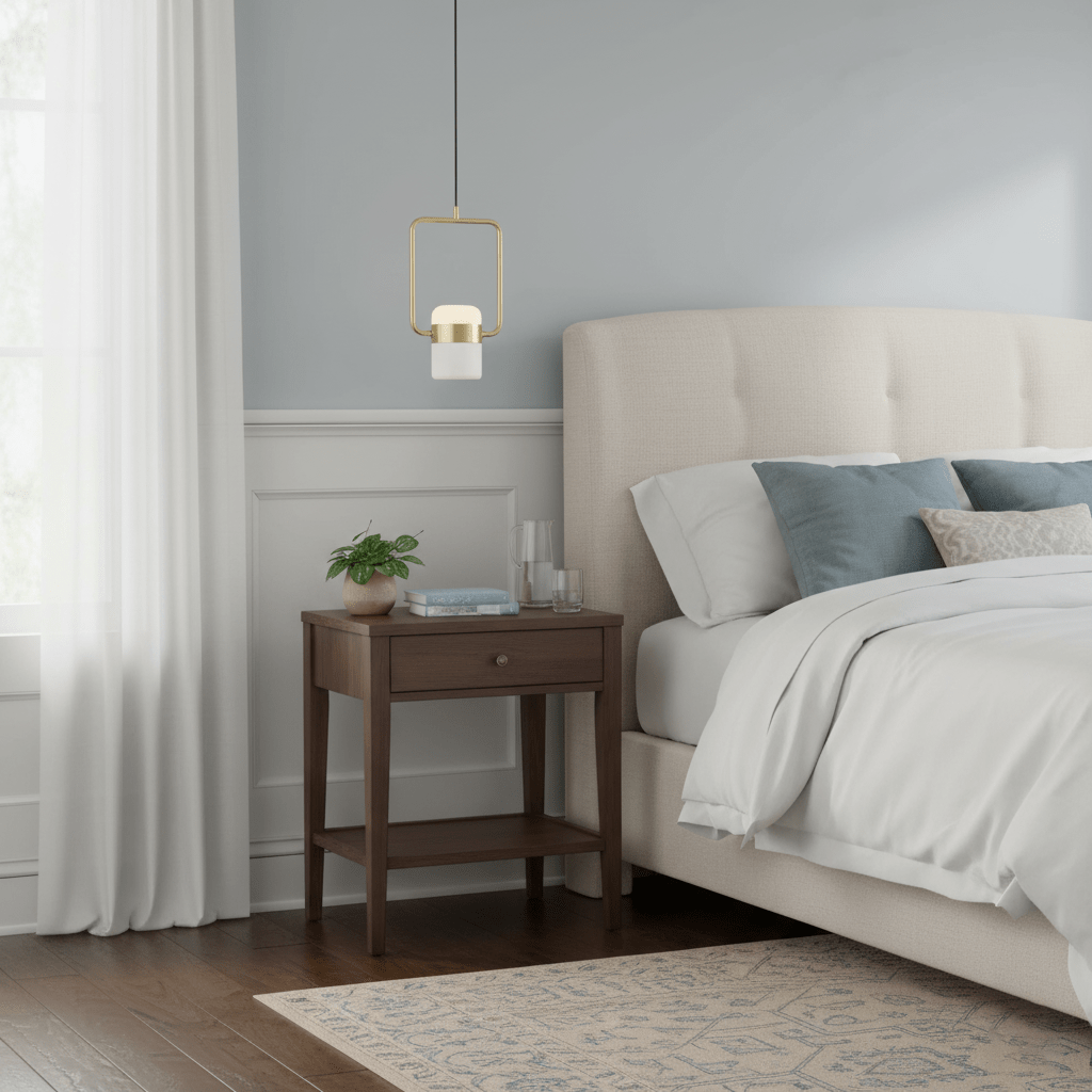 Adjustable Glass Pendant Light Art Deco Frosted Steel Dining Room Bedroom — Gold Rose Gold 4 to 7 Inch