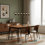 Adjustable Glass Pendant Light Art Deco Frosted Steel Dining Room Bedroom — Gold Rose Gold 4 to 7 Inch