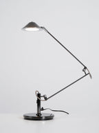 Adjustable Black Office Task Lamp Metal Cone Shade Desk Home Office Study — 7 Inch
