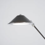 Adjustable Black Office Task Lamp Metal Cone Shade Desk Home Office Study — 7 Inch
