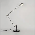 Adjustable Black Office Task Lamp Metal Cone Shade Desk Home Office Study — 7 Inch