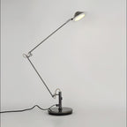 Adjustable Black Office Task Lamp Metal Cone Shade Desk Home Office Study — 7 Inch