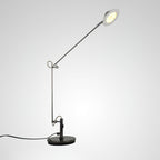 Adjustable Black Office Task Lamp Metal Cone Shade Desk Home Office Study — 7 Inch