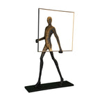Sculpture Floor Lamp Artistic Steel LED Living Room Bedroom Office