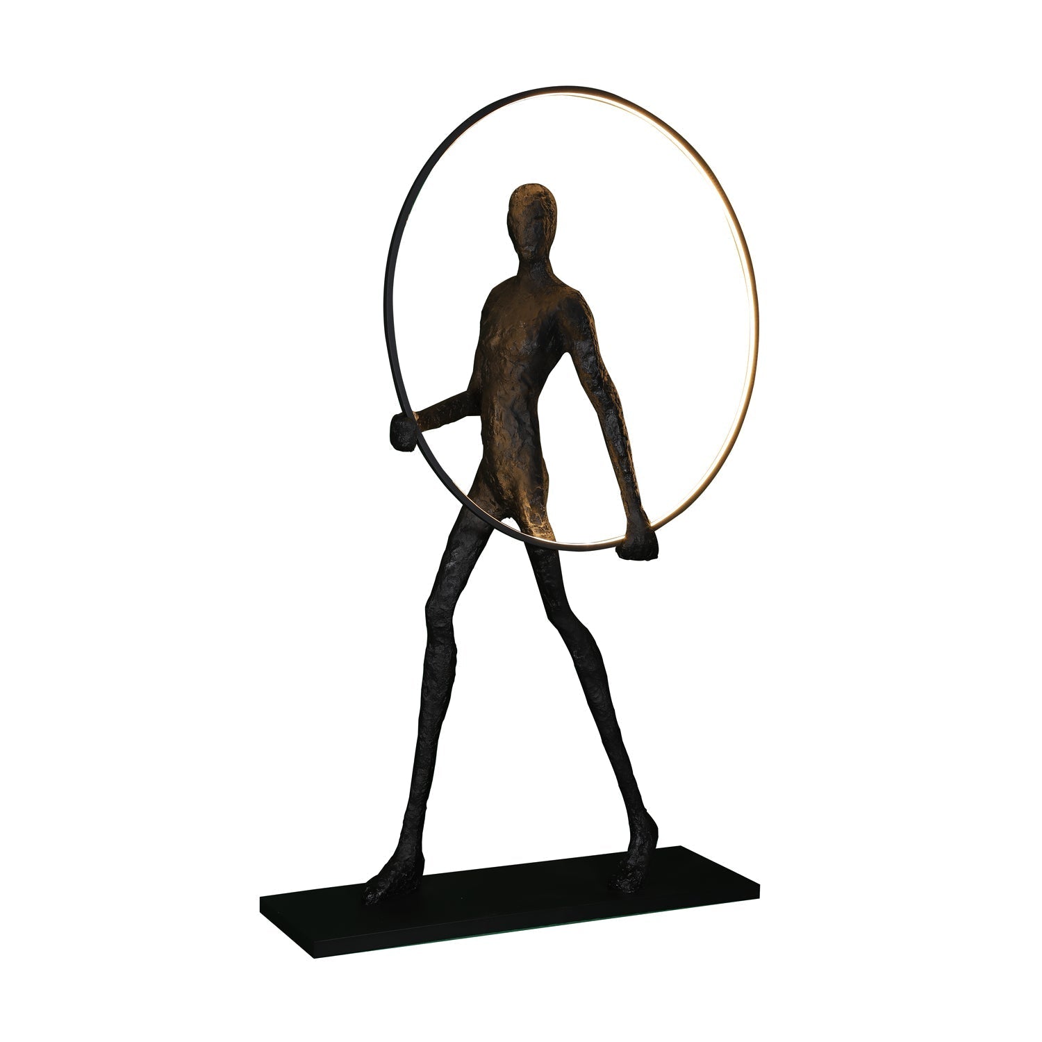 Sculpture Floor Lamp Artistic Steel LED Living Room Bedroom Office