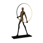 Sculpture Floor Lamp Artistic Steel LED Living Room Bedroom Office
