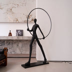 Sculpture Floor Lamp Artistic Steel LED Living Room Bedroom Office