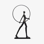 Sculpture Floor Lamp Artistic Steel LED Living Room Bedroom Office