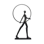 Sculpture Floor Lamp Artistic Steel LED Living Room Bedroom Office