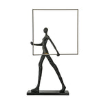 Sculpture Floor Lamp Artistic Steel LED Living Room Bedroom Office