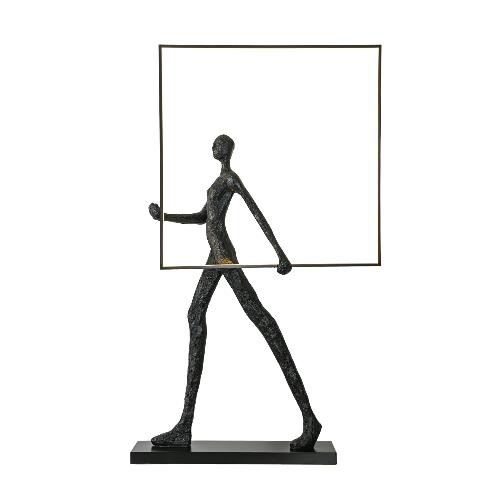 Sculpture Floor Lamp Artistic Steel LED Living Room Bedroom Office