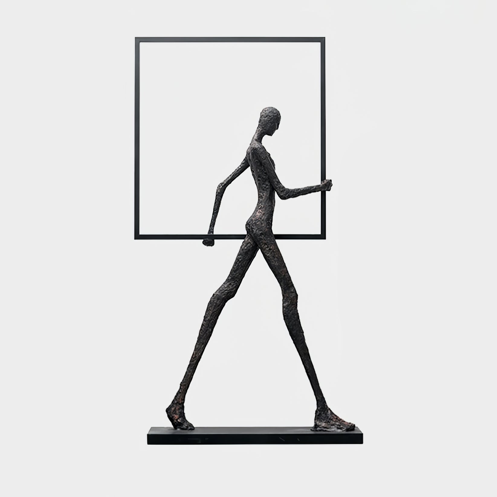 Sculpture Floor Lamp Artistic Steel LED Living Room Bedroom Office