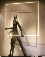 Sculpture Floor Lamp Artistic Steel LED Living Room Bedroom Office