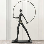 Sculpture Floor Lamp Artistic Steel LED Living Room Bedroom Office