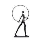 Sculpture Floor Lamp Artistic Steel LED Living Room Bedroom Office